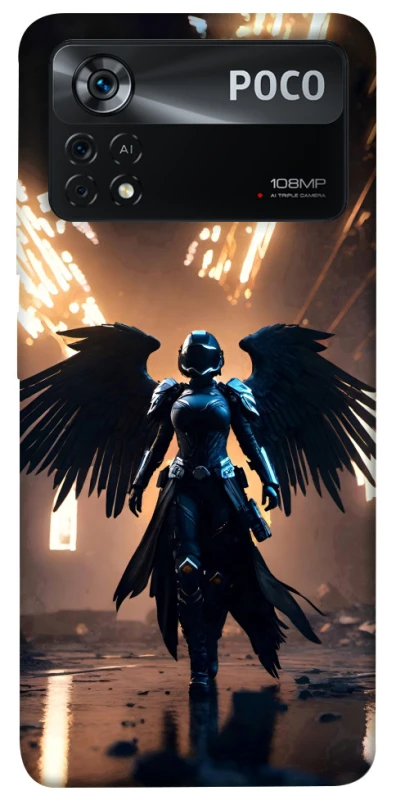 Чохол на Xiaomi Poco X4 Pro 5G Cyber Angel фото 1 з 1