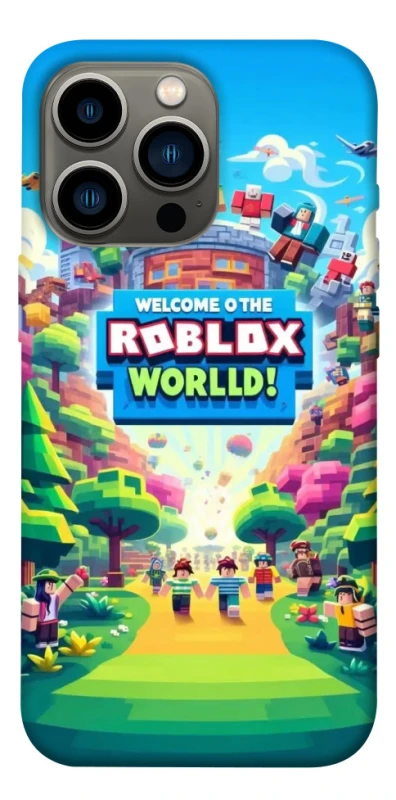Чехол на Apple iPhone 13 Pro (6.1") Roblox World фото 1 из 1