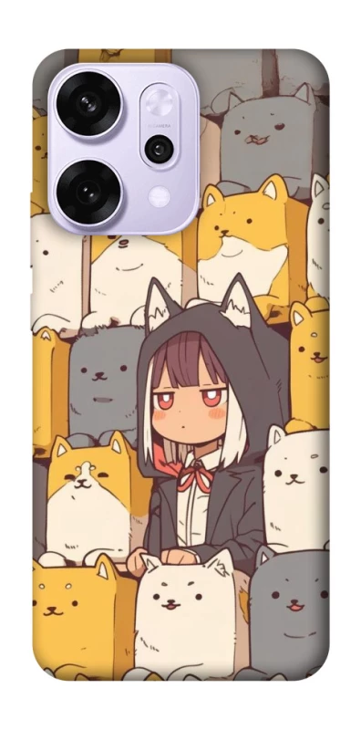 Чехол на Oppo Reno 14 Pro Like a cat фото 1 из 1