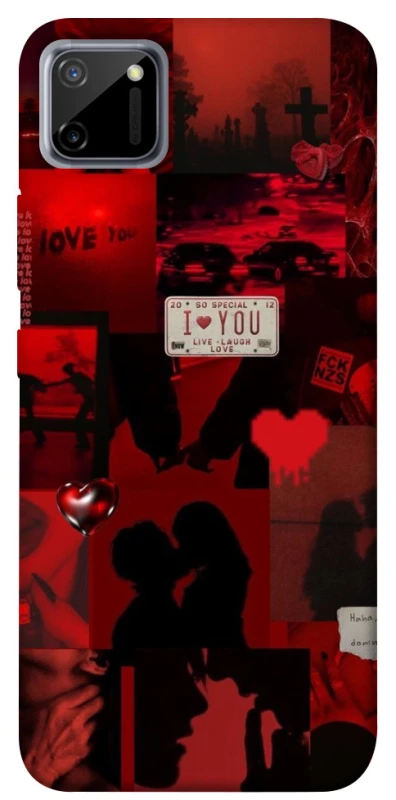 Чехол на Realme C11 Love collage ver.2 фото 1 из 1