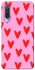 Чехол на Xiaomi Mi 9 Red hearts 2 фото 1 из 1