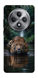 Чехол на Oppo Reno 12 F 4G Leopard in water фото 1 из 1