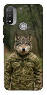 Чохол на Motorola Moto E20 Вовк захисник фото 1 з 1