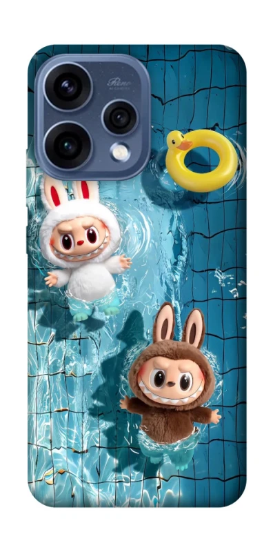 Чохол на Oppo Reno 15 Labubu in the pool фото 2 з 2
