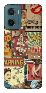 Чехол на Motorola Moto G06 Retro collage ver.2 фото 1 из 1