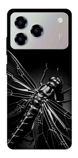 Чохол на ZTE Blade A76 Black dragonfly фото 1 з 1