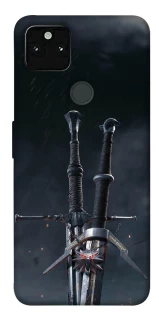 Чехол на Google Pixel 5A Мечи Ведьмака фото 1 из 1