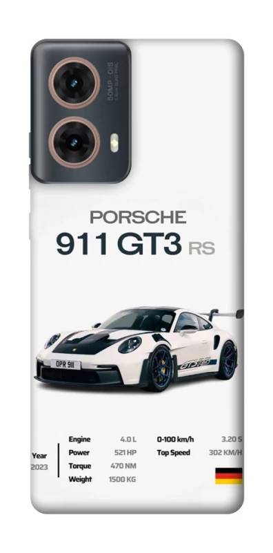 Чохол на Motorola Moto G85 Porsche 911 GT3 фото 1 з 1
