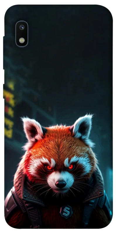 Чохол на Samsung Galaxy A10 (A105F) Cyber Red Panda фото 1 з 1