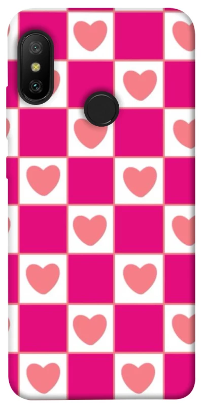 Чохол на Xiaomi Mi A2 Lite / Xiaomi Redmi 6 Pro Chess heart фото 1 з 1