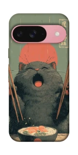 Чехол на Google Pixel 9 Hungry Cat фото 1 из 1