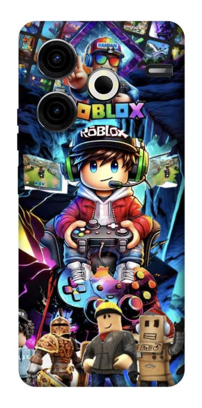 Чохол на TECNO Pova 6 Neo (LI6) Roblox collage ver.4 фото 1 з 1