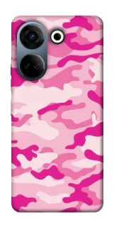 Чехол на TECNO Camon 20 Pro (CK7n) camouflage pink фото 1 из 1