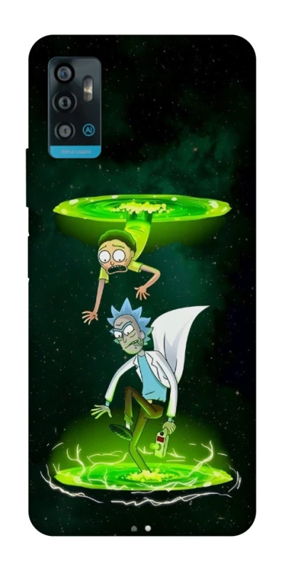 Чохол на ZTE Blade A71 Rick and Morty фото 1 з 1