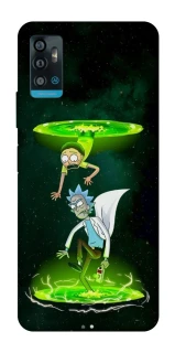 Чохол на ZTE Blade A71 Rick and Morty фото 1 з 1