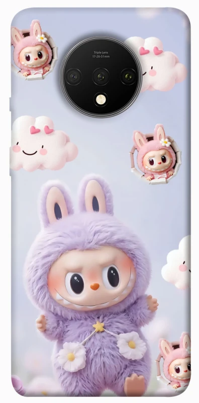 Чохол на OnePlus 7T Labubu & clouds фото 1 з 1