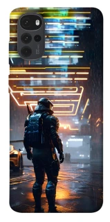 Чехол на Motorola Moto G22 Cyber character фото 1 из 1