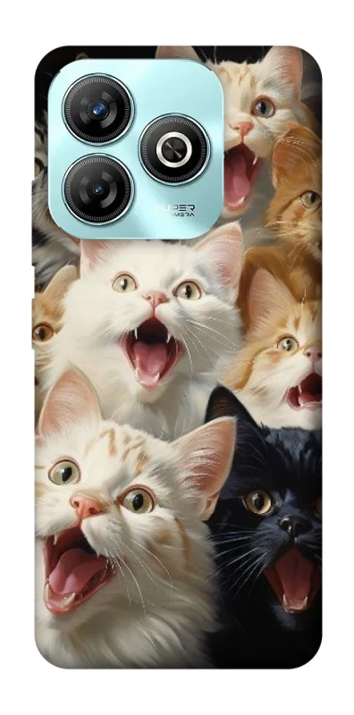 Чохол на ZTE Blade A75 4G Коти фото 1 з 1