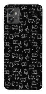 Чохол на Motorola Moto G32 Black Cats фото 1 Чохол на Motorola Moto G32 Black Cats фото 1 з 1