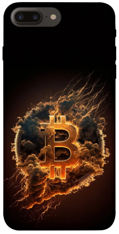 Чохол на Apple iPhone 7 plus / 8 plus Smoky Bitcoin фото 1 з 1