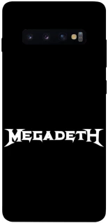 Чехол на Samsung Galaxy S10+ Megadeth logo фото 1 из 1