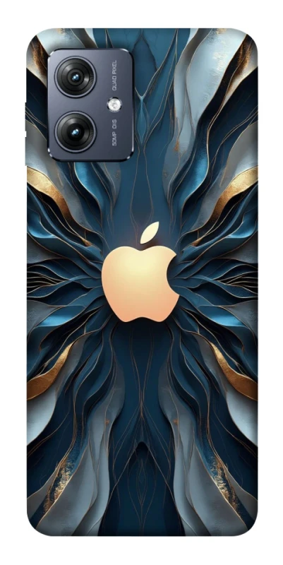 Чохол на Motorola Moto G54 Apple logo ver.3 фото 1 Чохол на Motorola Moto G54 Apple logo ver.3 фото 1 з 1