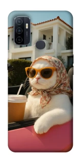 Чохол на Oppo A53 / A32 / A33 Stylish Cat Cruise фото 1 Чохол на Oppo A53 / A32 / A33 Stylish Cat Cruise фото 1 з 1