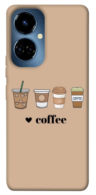 Чехол на TECNO Camon 19 Pro Your coffee фото 1 из 1