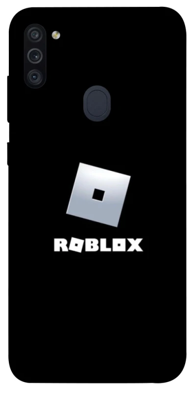 Чохол на Samsung Galaxy M11 Roblox logo black фото 1 з 1