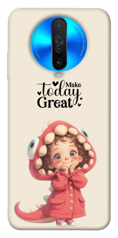 Чехол на Xiaomi Redmi K30 Make today great фото 1 из 1