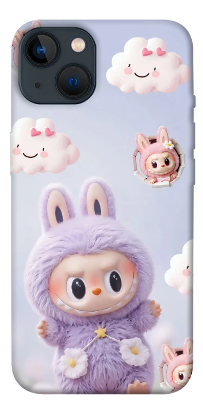 Чохол на Apple iPhone 13 (6.1") Labubu & clouds фото 1 з 1