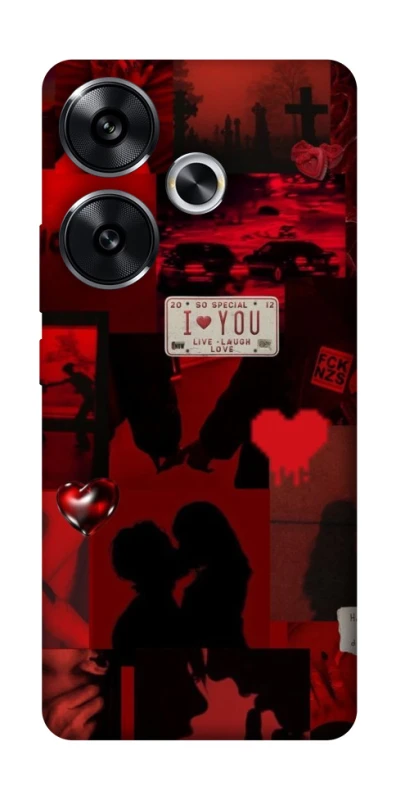 Чехол на Xiaomi Poco F6 Love collage ver.2 фото 1 из 1