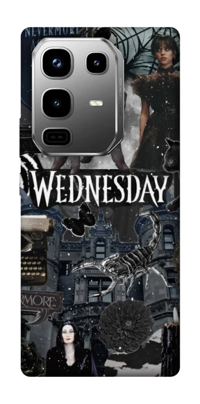 Чохол на Infinix Note 50 Pro Wednesday Collage ver.2 фото 1 з 1