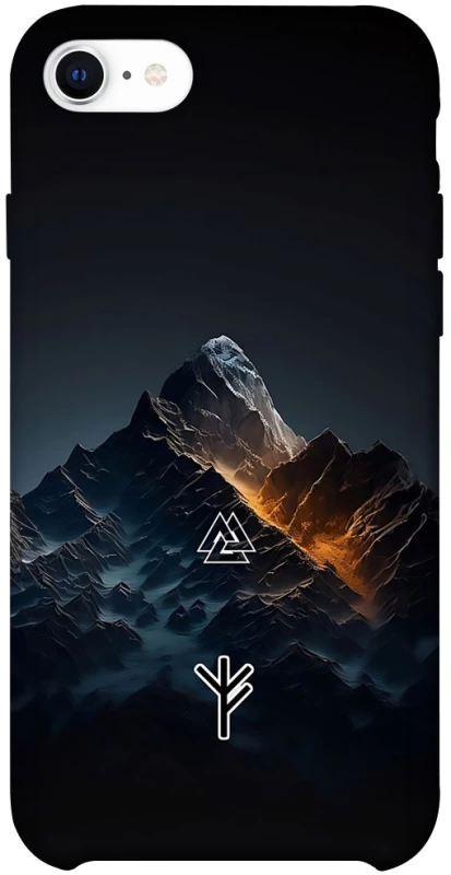 Чехол на Apple iPhone SE (2020) Руны в горах фото 1 из 1