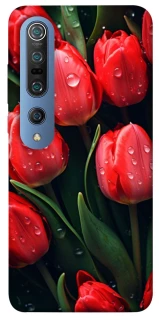 Чохол на Xiaomi Mi 10 / Mi 10 Pro Червоні тюльпани фото 1 Чохол на Xiaomi Mi 10 / Mi 10 Pro Червоні тюльпани фото 1 з 1