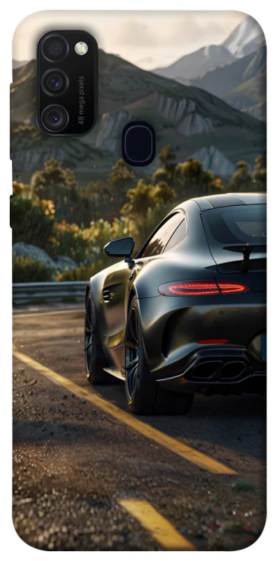 Чехол на Samsung Galaxy M30s / M21 Car in the mountains фото 1 из 1
