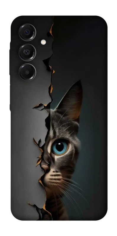 Чохол на Samsung Galaxy A17 4G/5G Кіт-підглядач v2 фото 1 з 1