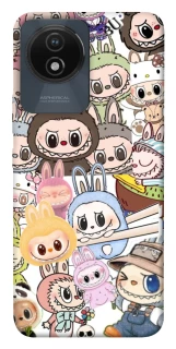 Чохол на Vivo Y02 All Labubus фото 1 з 1