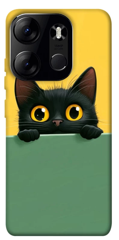 Чохол на Tecno Spark Go 2023 Black cat v2 фото 1 з 1