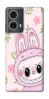 Чохол на Motorola Moto G85 Blossom Pink Labubu фото 1 з 1