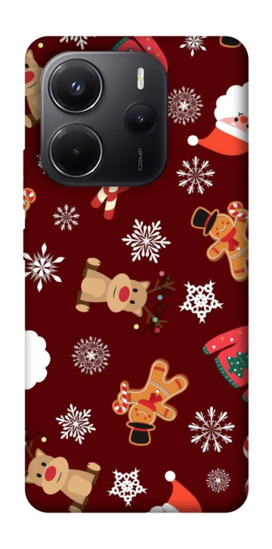 Чехол на Xiaomi Redmi Note 14 4G (Europe version) Новогодний v6 фото 1 из 1