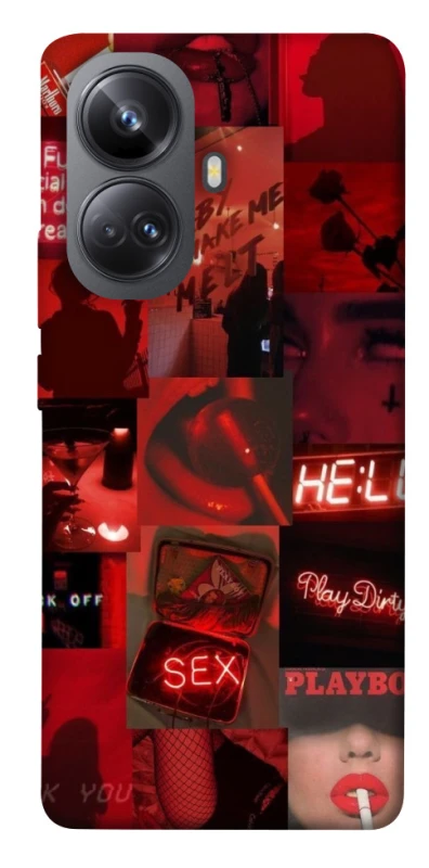 Чехол на Realme 10 Pro+ Love collage ver.3 фото 1 из 1