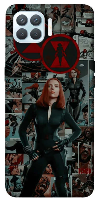 Чохол на Oppo F17 Pro Black Widow фото 1 з 1