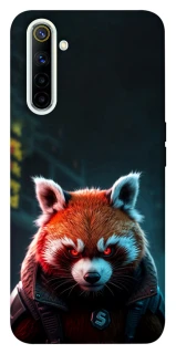 Чохол на Realme 6 Cyber Red Panda фото 1 з 1