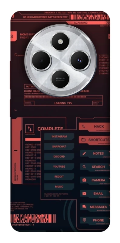 Чохол на Xiaomi Redmi 14C / Poco C75 Attention фото 1 з 1