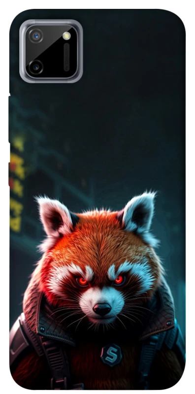 Чохол на Realme C11 Cyber Red Panda фото 1 з 1