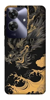 Чохол на Realme Note 60 gold dragon фото 1 з 1