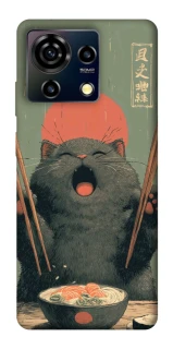 Чехол на ZTE Blade V50 Vita Hungry Cat фото 1 из 1