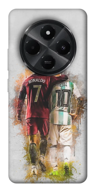 Чохол на Xiaomi Redmi A4 Ronaldo та Messi фото 1 з 1