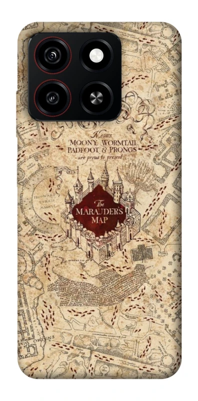 Чохол на ZTE Blade A35 4G Harry Potter Marauder's Map фото 1 з 1